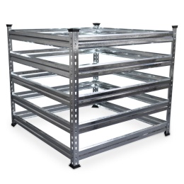 Kompostownik metalowy 90x90 cm – trwały stalowy pojemnik na kompost