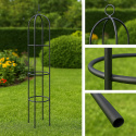 Podpora do kwiatów Pergola Ogrodowa do róż Stojak na kwiaty Dzwon 195cm