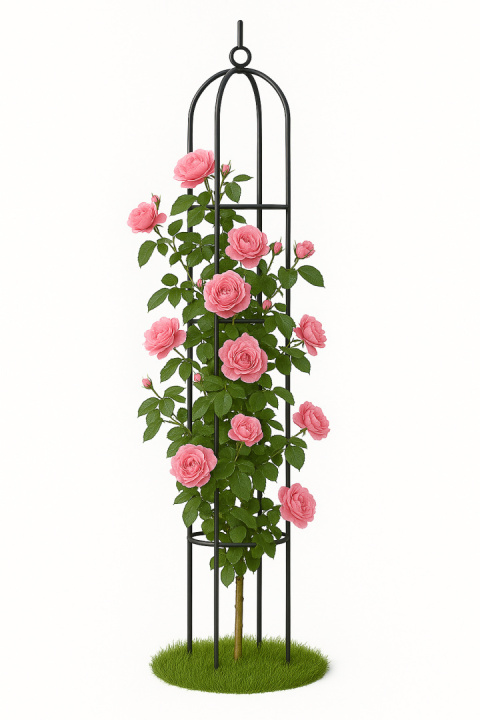 Podpora do kwiatów Pergola Ogrodowa do róż Stojak na kwiaty Dzwon 195cm Podpora do kwiatów Pergola Ogrodowa do róż Stojak na kwiaty Dzwon 195cm