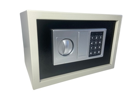 Sejf domowy biurowy na zamek elektroniczny hotelowy kasa 2 klucze w zestawie Sejf domowy biurowy na zamek elektroniczny hotelowy kasa 2 klucze w zestawie