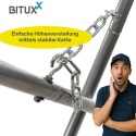 Stojak serwisowy / koziołek podtrzymujący z miękką podkładką – BITUXX