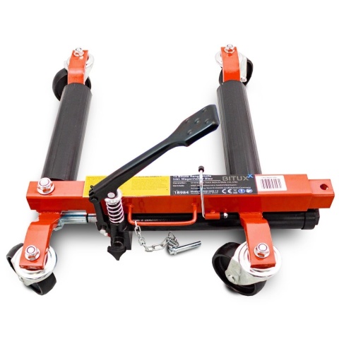 Wózek hydrauliczny manewrowy do 560kg rolkowy do manewrowania samochodem Wózek hydrauliczny manewrowy do 560kg rolkowy do manewrowania samochodem