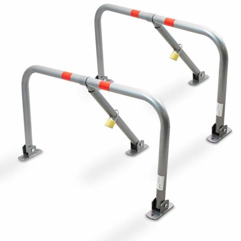 BARIERA BLOKADA PARKINGOWA SKŁADANA SŁUPEK POSTOJOWY Z 3 NOGAMI