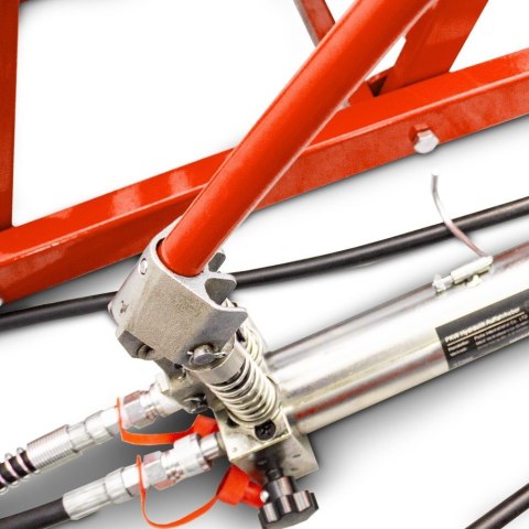 Bituxx hydrauliczne rampy warsztatowe 2× 2000 kg - regulowana wysokość 16-40 cm, zestaw do serwisu aut