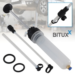 Bituxx ręczna pompka napełniająca / przelewowa 0,2 l Mocna konstrukcja