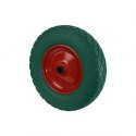 KOŁO PEŁNE DO TACZKI ZIELONE Z OŚKĄ ŁOŻYSKA 4.80 BITUXX NIEZAWODNE