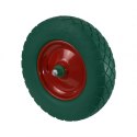 KOŁO PEŁNE DO TACZKI ZIELONE Z OŚKĄ ŁOŻYSKA 4.80 BITUXX NIEZAWODNE