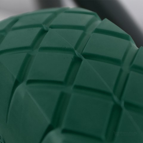 KOŁO PEŁNE DO TACZKI ZIELONE Z OŚKĄ ŁOŻYSKA 4.80 BITUXX NIEZAWODNE