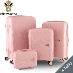 Komplet podróżny 3 walizki XL L M + kosmetyczka twarde TSA 4 kółka lekki