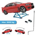 Podnośnik uchylny 3T 3000 kg - profesjonalny podnośnik samochodowy do warsztatu
