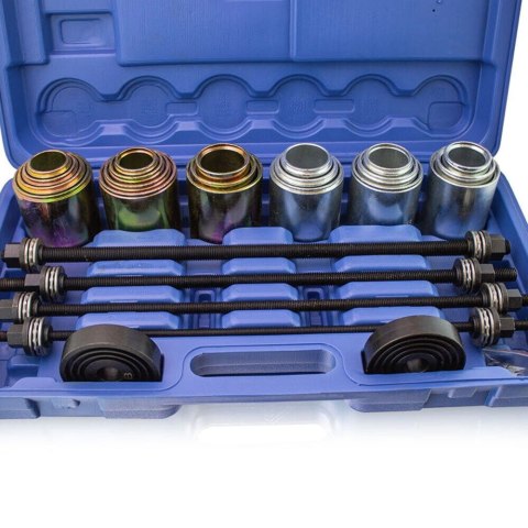 ŚCIĄGACZ DO ŁOŻYSK KÓŁ 26-CZĘŚCIOWY DO CICHYCH ŁOŻYSK GUMOWYCH TULEI BITUXX