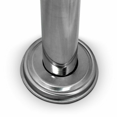 SKRZYNKA POCZTOWA NA LISTY PODWÓJNA NA STOJAKU BITUXX Z GAZETNIKIEM GRAFITOWE