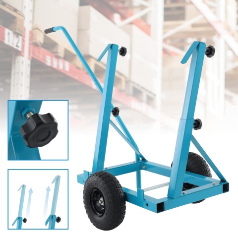Wózek transportowy do płyt 200kg Bituxx stalowa mocna konstrukcja do transportu Wózek transportowy do płyt 200kg Bituxx stalowa mocna konstrukcja do transportu