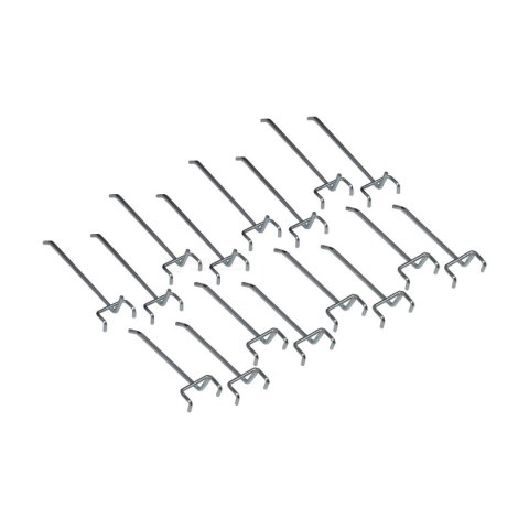 3‑częściowa tablica narzędziowa Bituxx z perforowanej blachy - organizer narzędzi do garażu, warsztatu i miejsca pracy