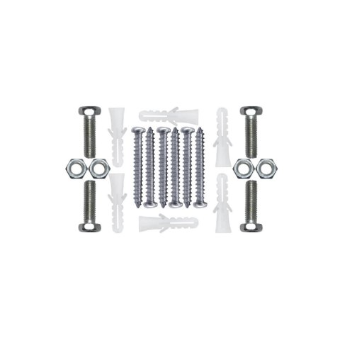 3‑częściowa tablica narzędziowa Bituxx z perforowanej blachy - organizer narzędzi do garażu, warsztatu i miejsca pracy