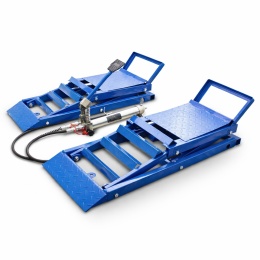 Rampa hydrauliczna z podnośnikiem 1360 kg • Rampy najazdowe • Serwisowe • 2 szt