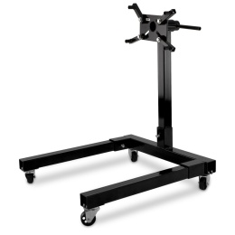 Stojak na silnik 570 kg obrotowy mobilny warsztatowy 4 koła 360°