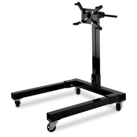 Stojak na silnik 570 kg obrotowy mobilny warsztatowy 4 koła 360°