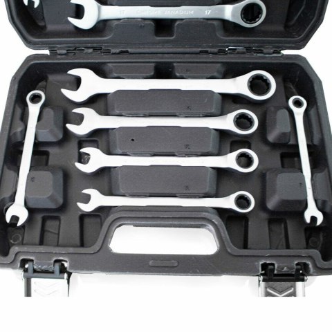 ZESTAW KLUCZY ZAPADKOWYCH PŁASKO-OCZKOWYCH BITUXX 12 ELEMENTÓW