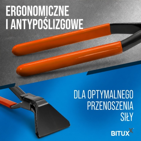 Cęgi szczypce dekarskie Blacharskie zestaw 3szt. Czerwone do gięcia blach