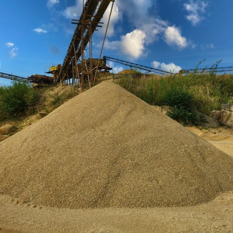 Kamień ogrodowy 2-8 mm płukany 20 kg - żwir dekoracyjny kolorowy do ogrodu i ścieżek