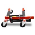Podnośnik Hydrauliczny Zestaw 2szt Płaski na kółkach do Auta do 680kg każdy
