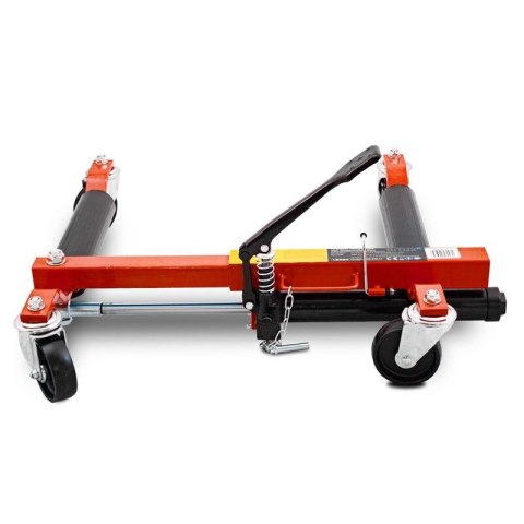 Podnośnik Hydrauliczny Zestaw 2szt Płaski na kółkach do Auta do 680kg każdy