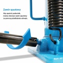 Podnośnik Słupkowy do 20T Hydrauliczno-Pneumatyczny Bituxx 17-51cm Mocny
