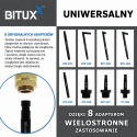 Pompa oleju przekładniowego, do napełniania ręczna Bituxx 3litry 10-30PSI