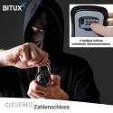 Sejf na klucze z zamkiem szyfrowym Mini sejfik Skrytka na szyfr PIN