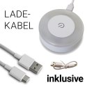 Zestaw 5x Lampka Nocna LED Dotykowa USB - 3 Barwy Światła, Samoprzylepna