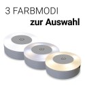Zestaw 5x Lampka Nocna LED Dotykowa USB - 3 Barwy Światła, Samoprzylepna