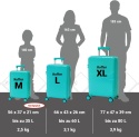 Zestaw Walizek Podróżnych Berwin 3 szt Twarde Na Kółkach TSA XL L M