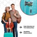 Zestaw Walizek Podróżnych Berwin 3 szt Twarde Na Kółkach TSA XL L M