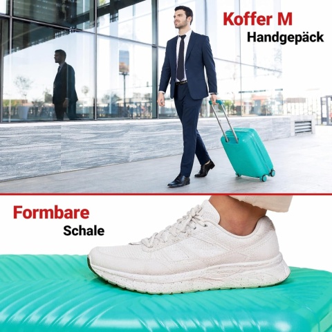Zestaw Walizek Podróżnych Berwin 3 szt Twarde Na Kółkach TSA XL L M
