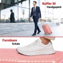 Zestaw Walizek Podróżnych Berwin 3 szt Twarde Na Kółkach TSA XL L M