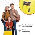 Zestaw Walizek Podróżnych Berwin 3 szt Twarde Na Kółkach TSA XL L M