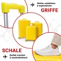 Zestaw Walizek Podróżnych Berwin 3 szt Twarde Na Kółkach TSA XL L M