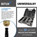 BITUXX uniwersalny 10 L pneumatyczny przyrząd do nalewania oleju przekładniowego - pompa napełniająca do wlewania oleju