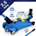 Hydrauliczny podnośnik samochodowy typu "żaba" (warsztatowy), 2,5 tony, Bituxx