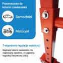 Hydrauliczny ściągacz do sprężyn samochodowych i motocyklowych 70–200 mm, 7-stopniowa regulacja wysokości