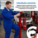 Hydrauliczny ściągacz do sprężyn samochodowych i motocyklowych 70–200 mm, 7-stopniowa regulacja wysokości
