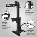 Hydrauliczny ściągacz do sprężyn 2,5 t Bituxx ściskacz sprężyn zawieszenia 70-200 mm z pedałem nożnym