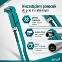 Klucz nastawny szwedzki do rur 1" 90° lekki BITUXX szczęki