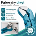 Klucz szwed nastawny do rur typ S1 Hydrauliczny czerwony Bituxx solidny