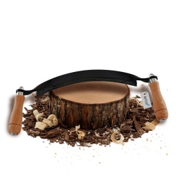 Nóż do ciągnięcia drewna 13” – stalowy, ergonomiczne uchwyty strug do drewna