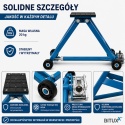 Podnośnik nożycowy BITUXX 2,5T płaska platforma 11-48cm na korbę ręczną
