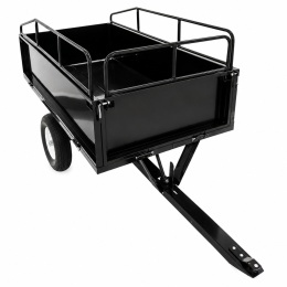 Przyczepka Przyczepa Do Traktorka Kosiarki 540kg Na Kołach Wywrotka