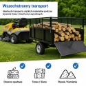 Przyczepka-wywrotka do traktorka ogrodowego/quada 300 kg ogrodowa 114×76 cm