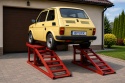 Rampy z podnośnikiem hydraulicznym 2szt Zestaw Ramp Warsztatowych BITUXX
